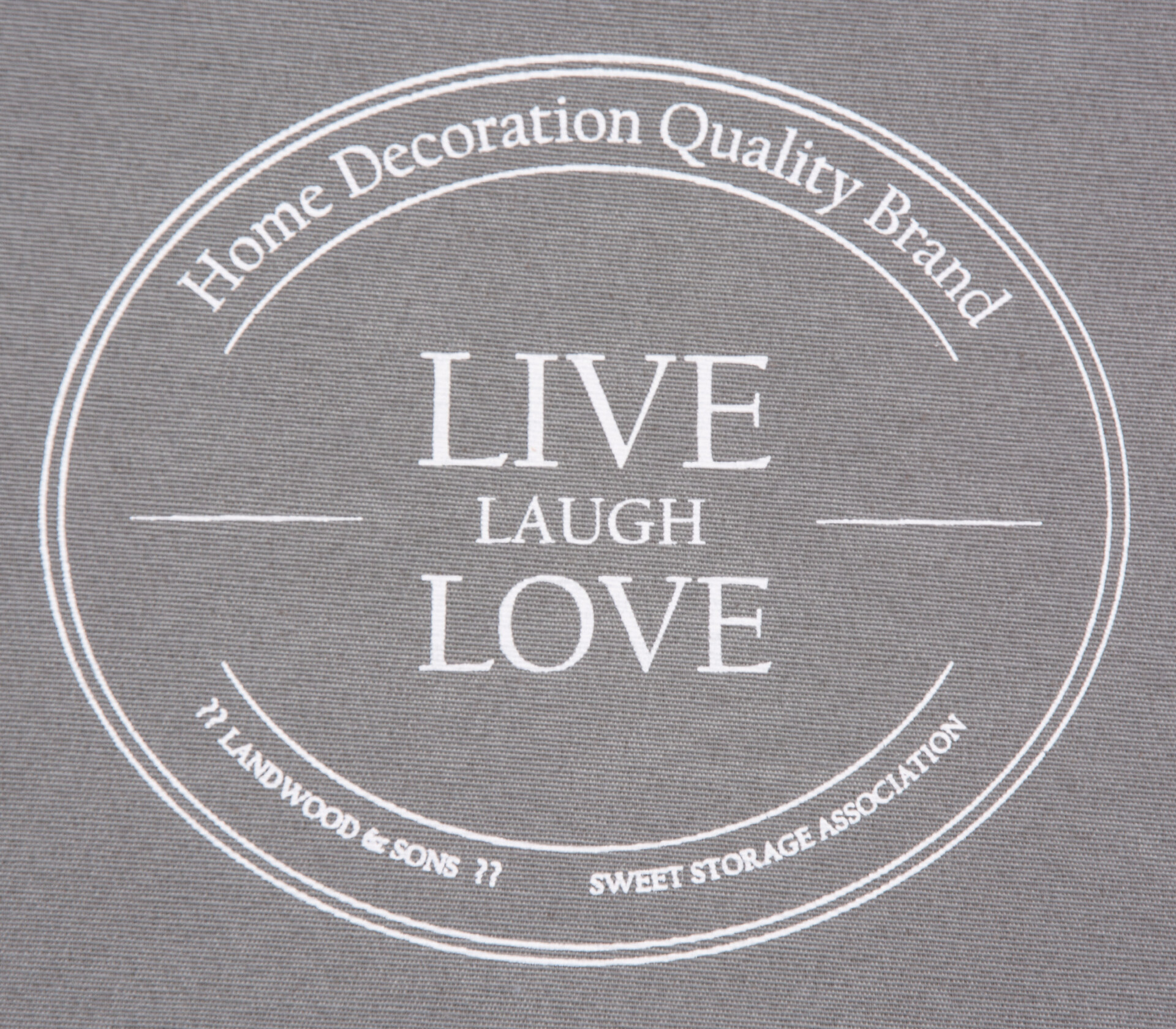 Motivbox Live anthrazit B/H/T: ca. 32x32x32 cm