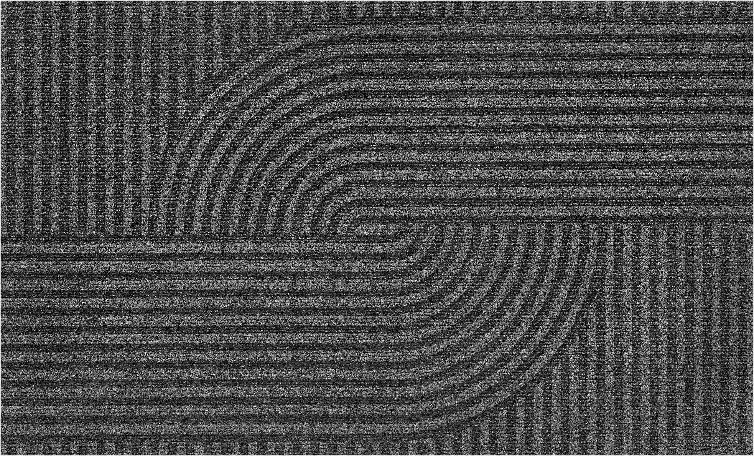 Andiamo Fußmatte Yukon dunkelgrau B/L: ca. 40x60 cm