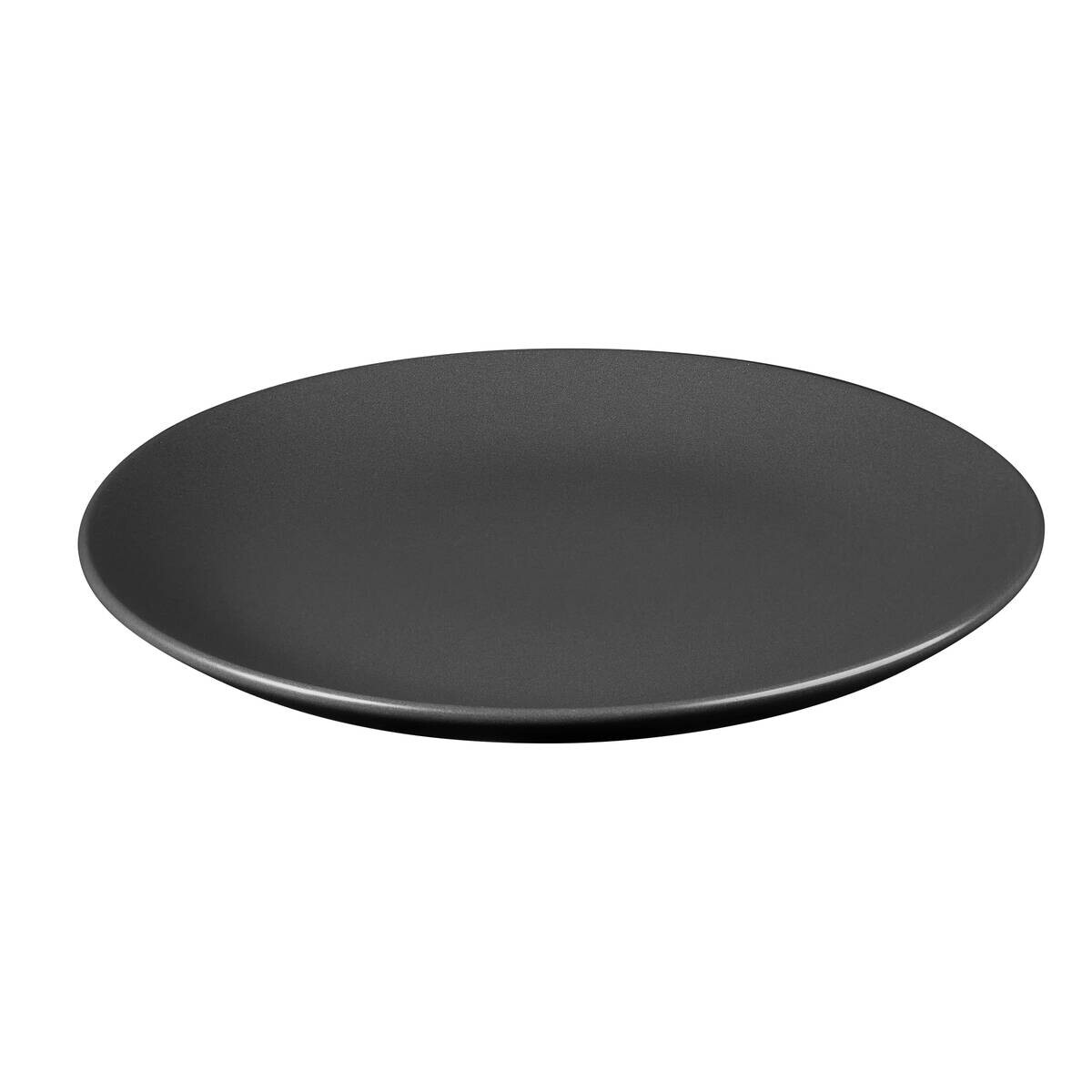 BERGNER Geschirrset CHARCOAL schwarz Steingut 12 tlg.