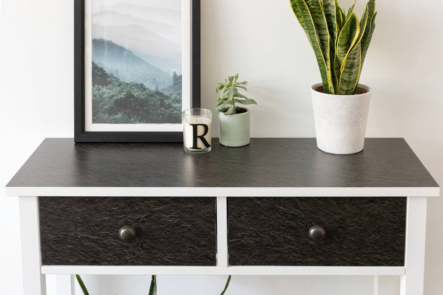 d-c-fix Klebefolie Steinoptik schwarz B/L: ca. 67,5x200 cm