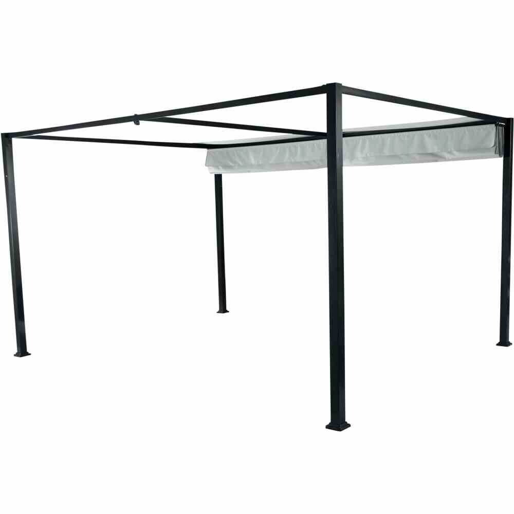 Gardamo Pavillon SKY grau Aluminium