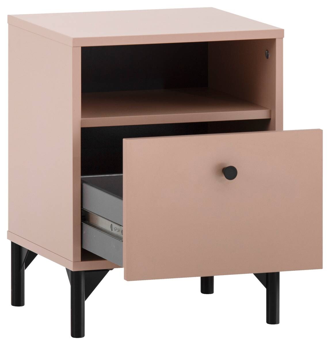 Nachtkonsole Smash apricot B/H/T: ca. 40,3x53,2x33,05 cm