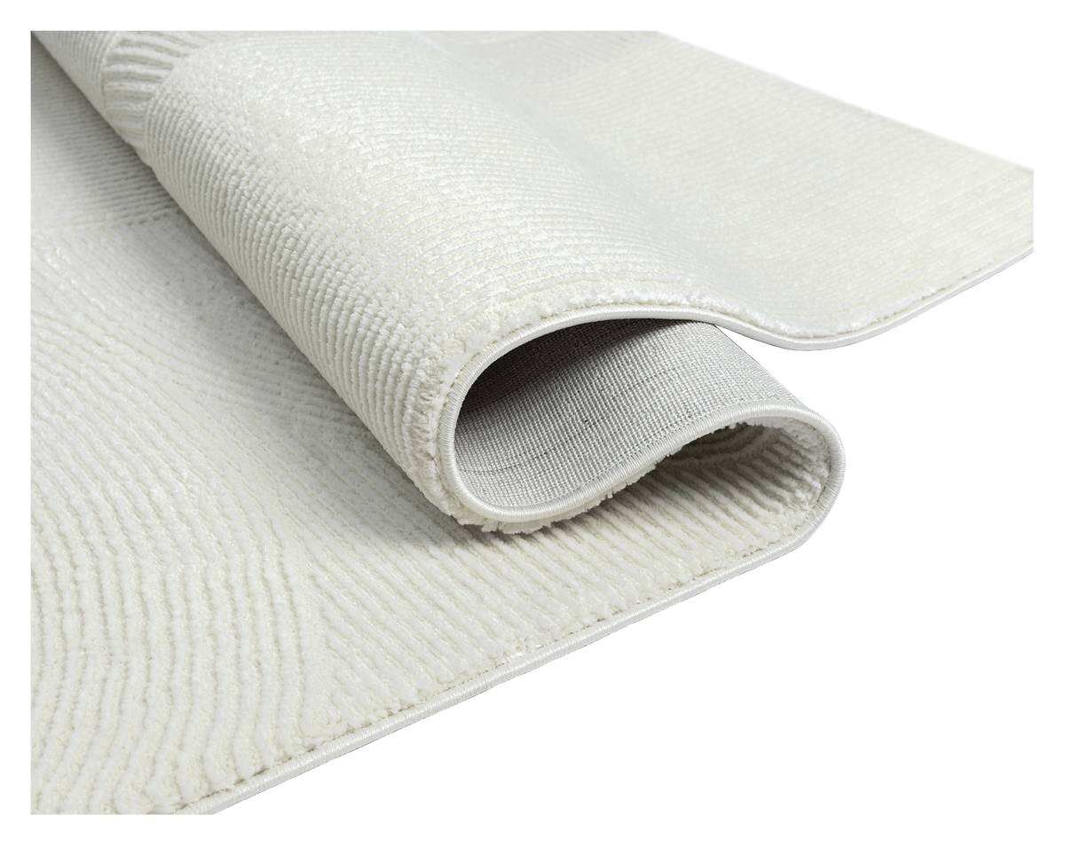 Webteppich Sign creme B/L: ca. 200x290 cm