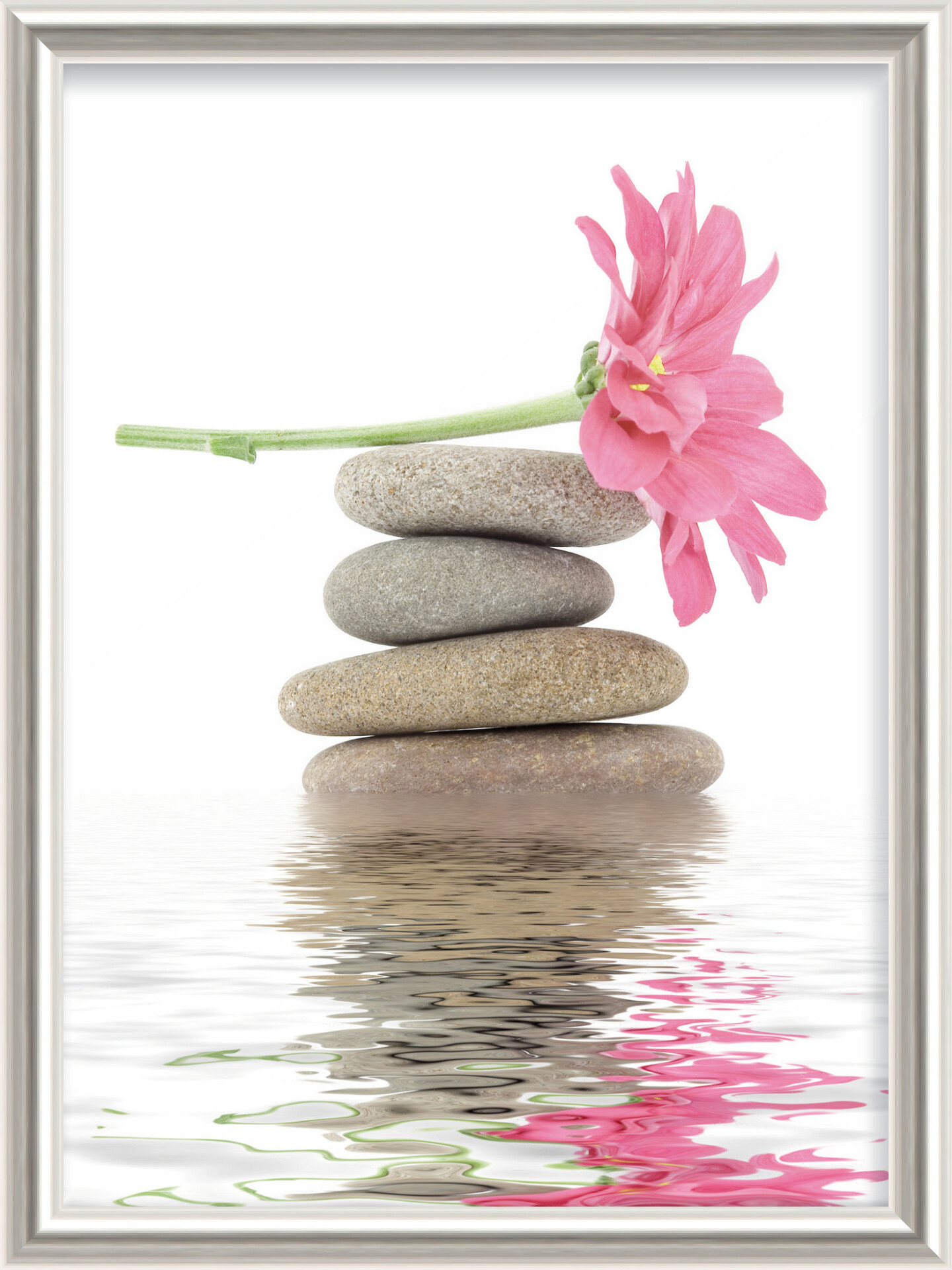 The Wall Bilderrahmen silber Kunststoff B/L: ca. 13x18 cm