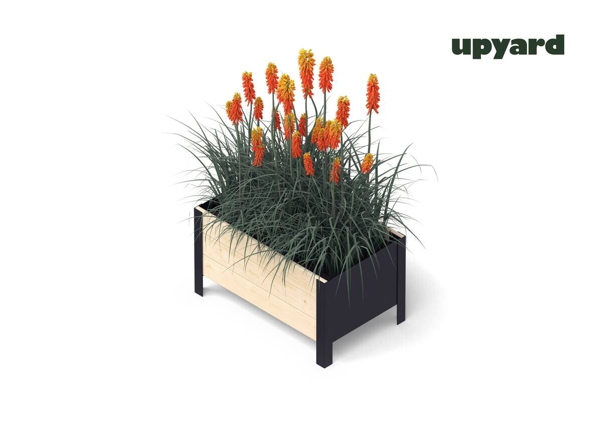 UPYARD Hochbeet MODERN natur Holz B/H/L: ca. 36x32x58 cm