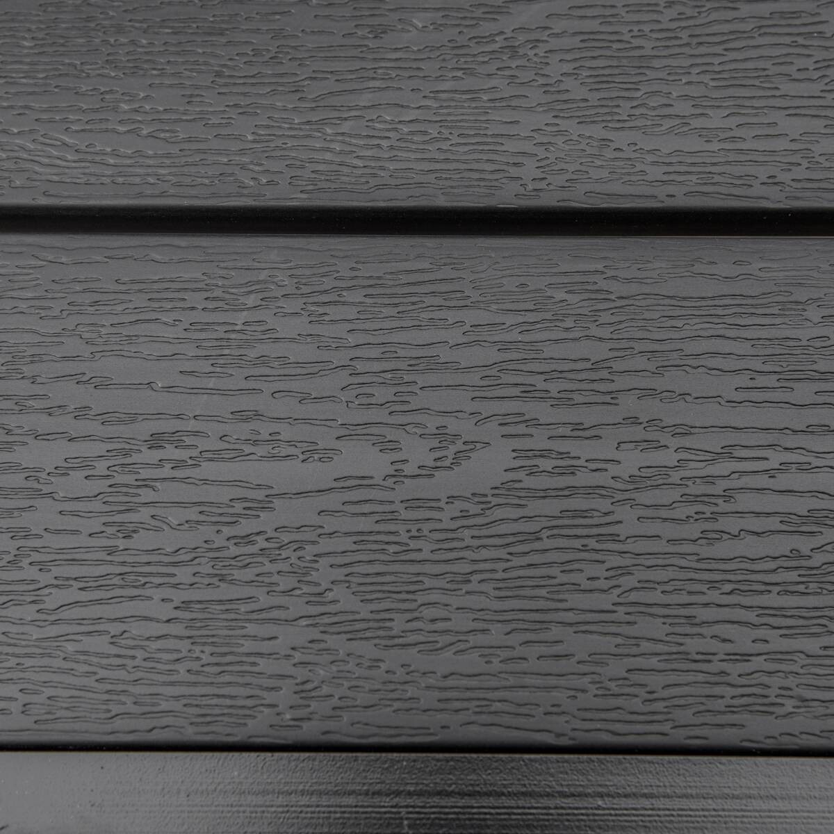 Outsunny Gartentisch schwarz Aluminium B/H/L: ca. 80x74x80 cm