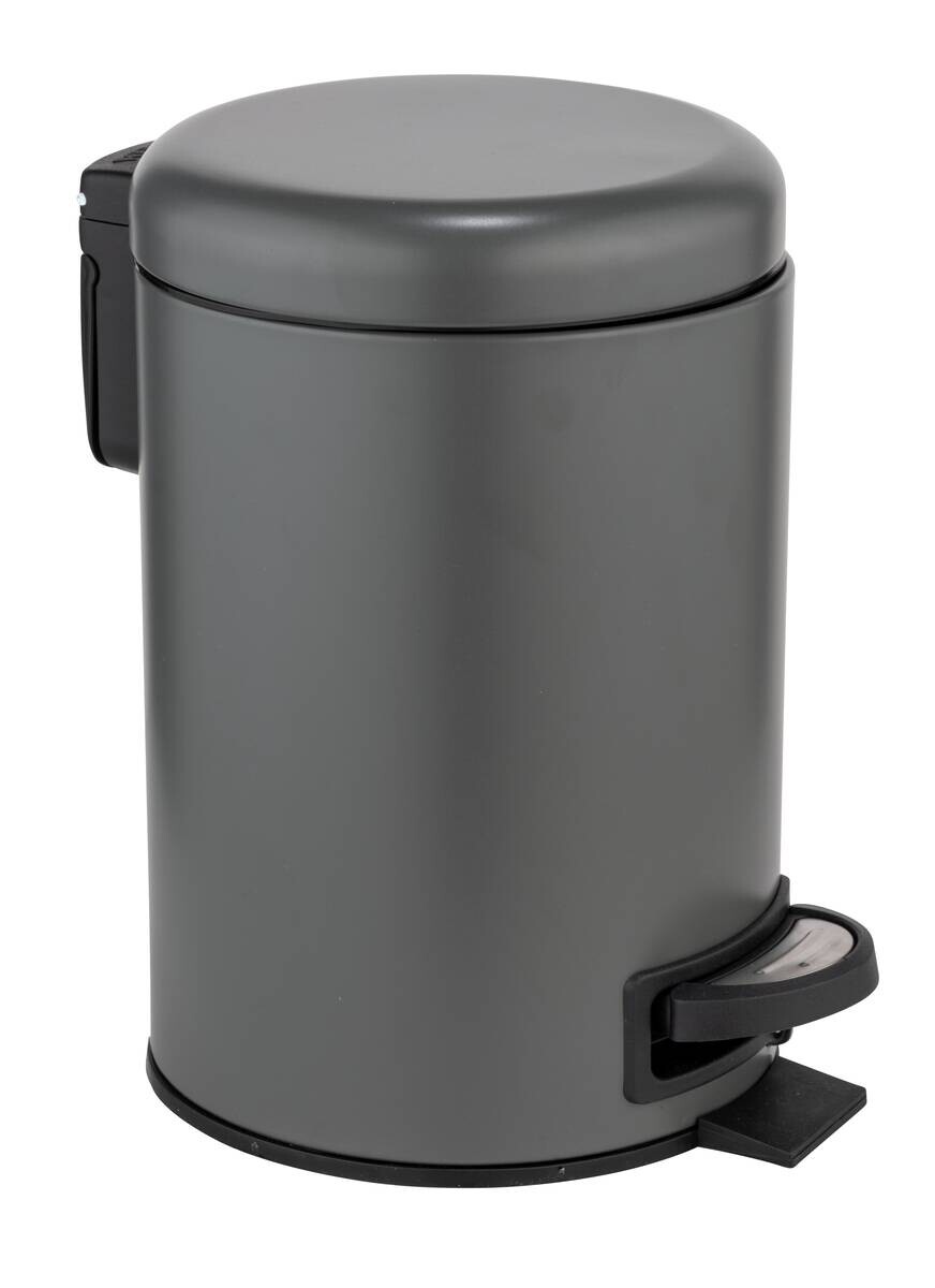 Kosmetikeimer anthrazit Edelstahl ca. 3 l