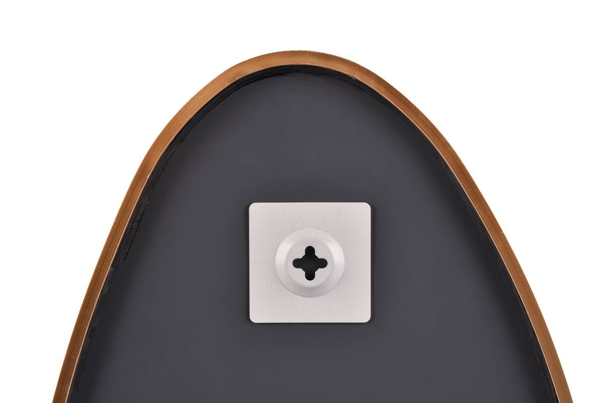 Metallspiegel Britta gold Metall B/H/T: ca. 35x50x3 cm