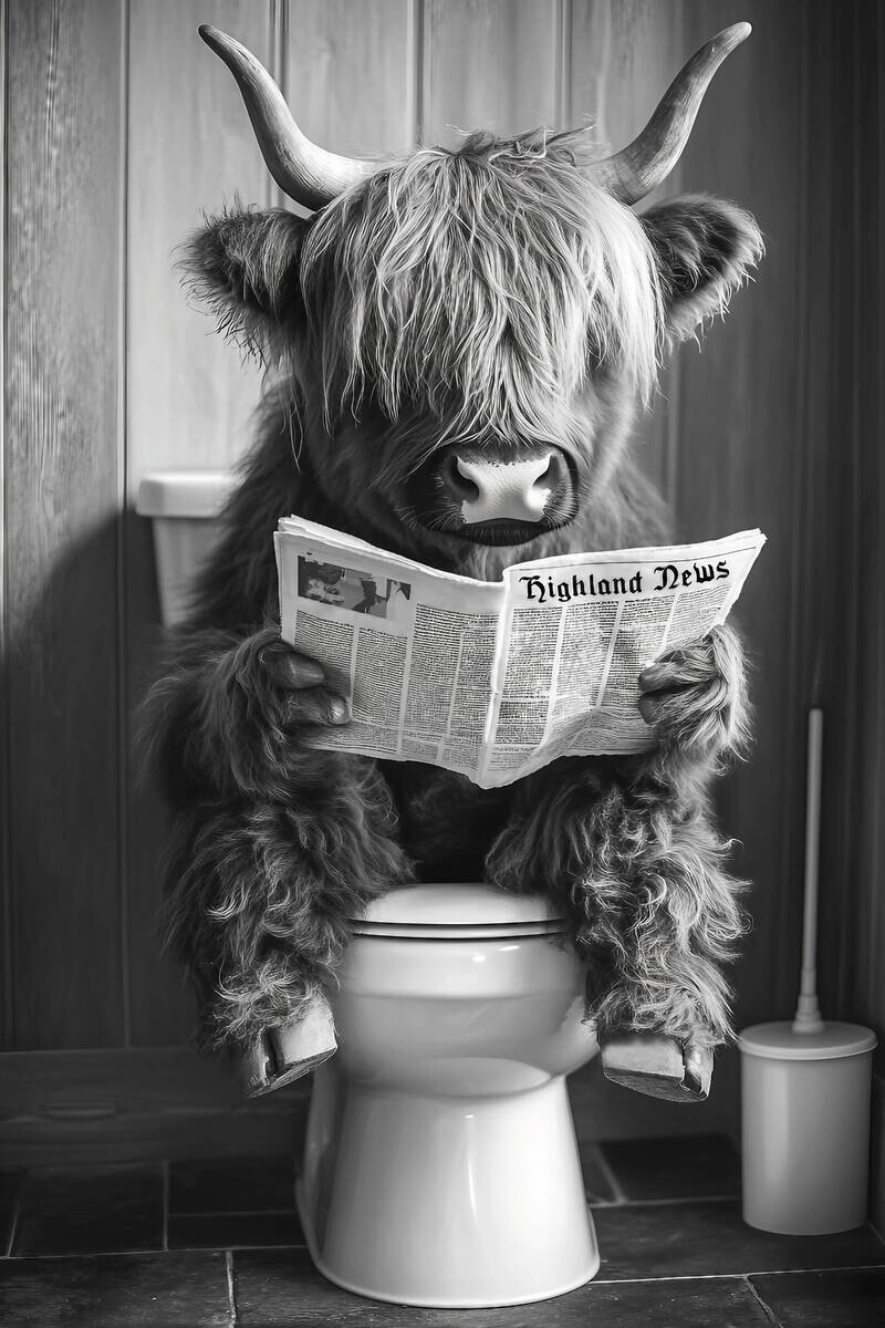 Keilrahmenbild Spruch B/H: ca. 90x60 cm