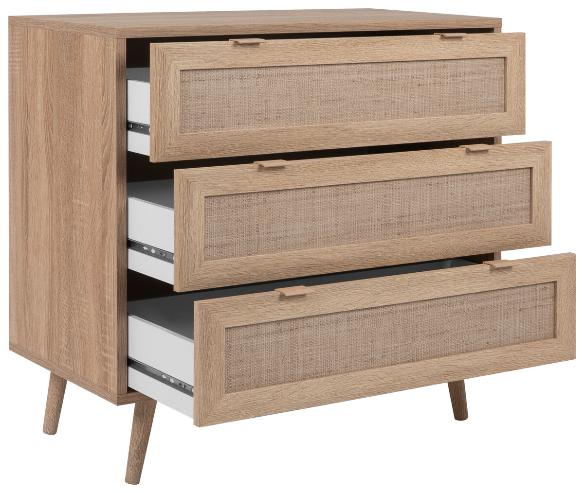 Kommode Bali Eiche Sonoma Nachbildung B/H/T: ca. 80x80x40 cm