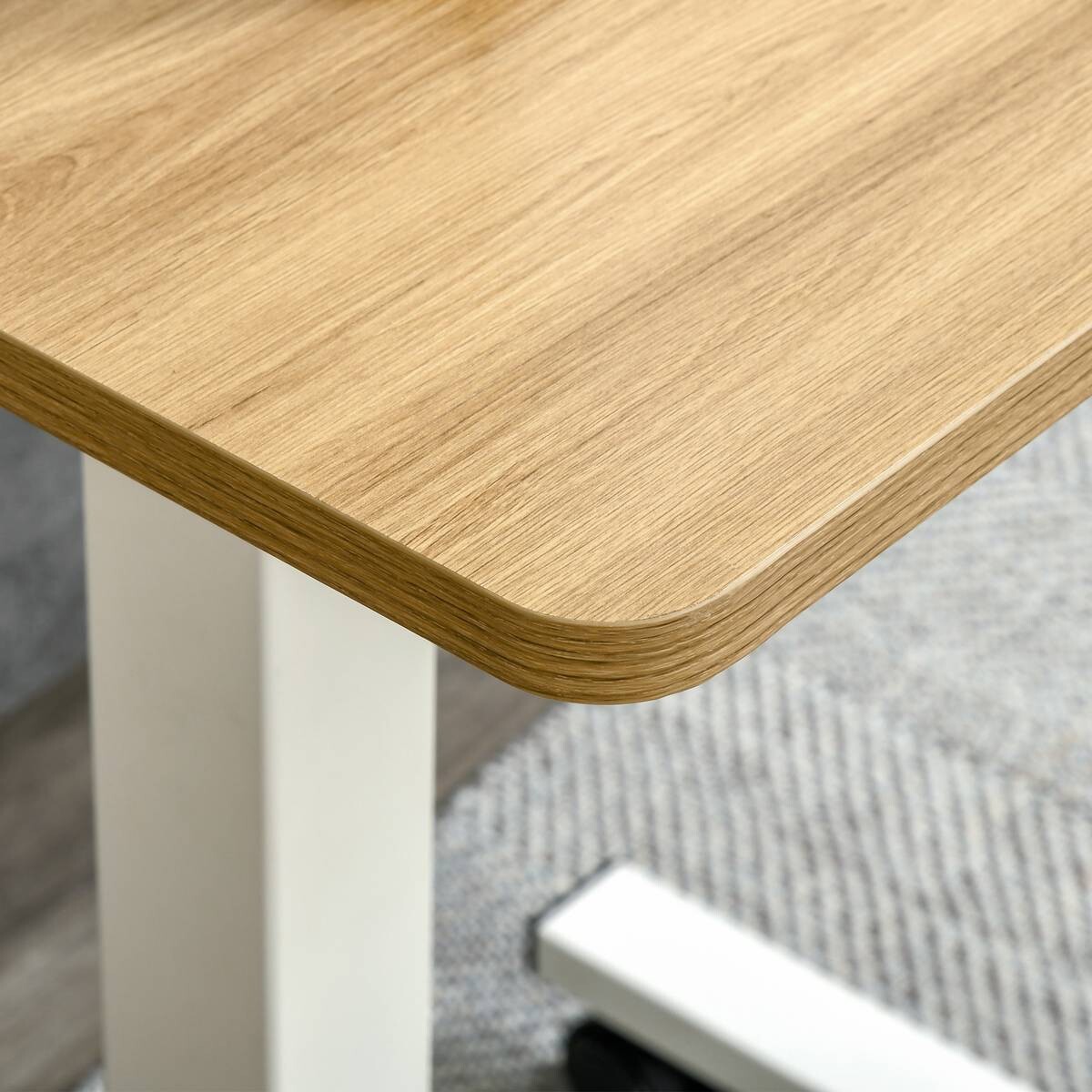 Schreibtisch 920-080 natur Holz Nachbildung weiß B/H/T: ca. 65x110x48 cm