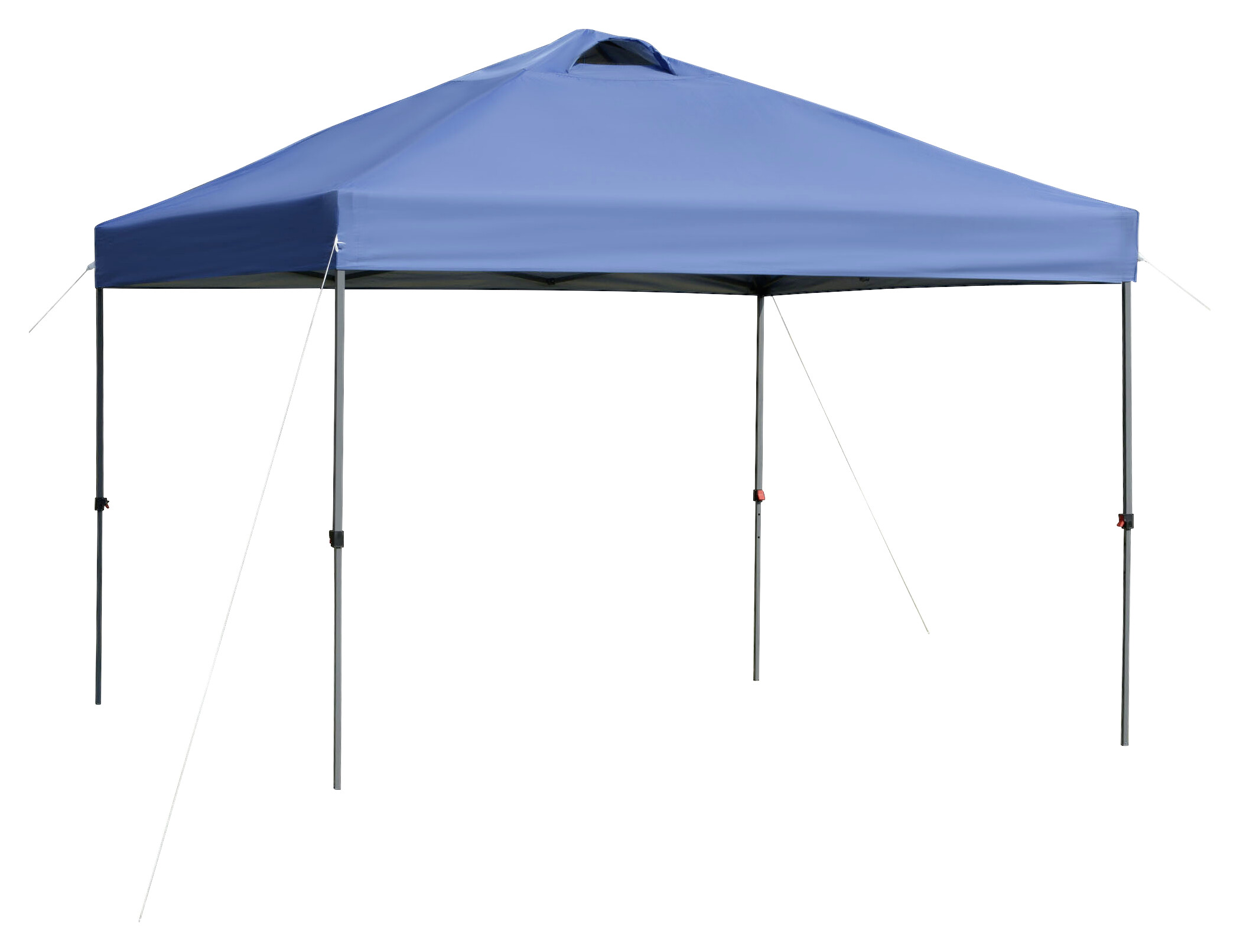 Outsunny Pavillon blau Stahl B/H/L: ca. 295x264x295 cm
