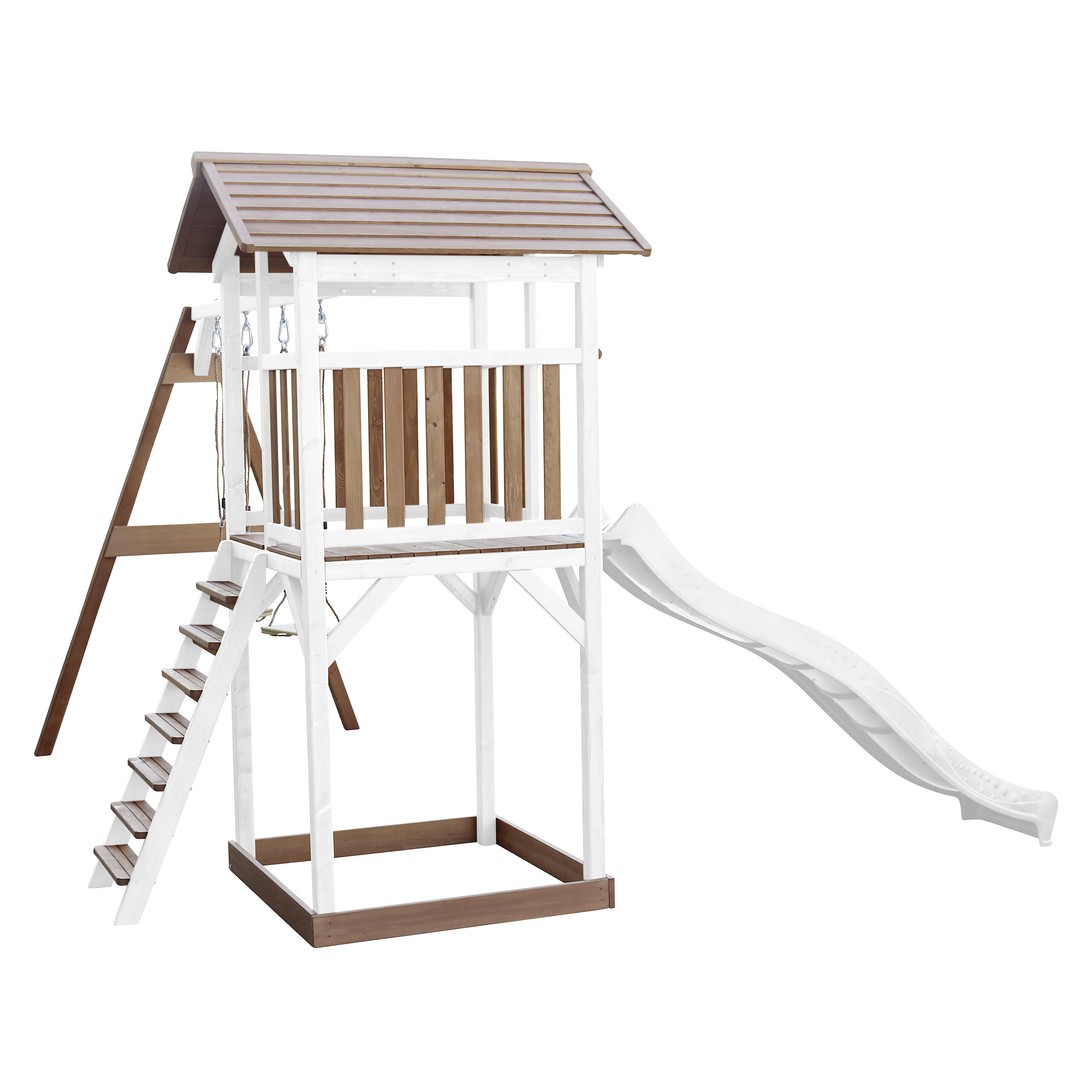 AXI Spielturm Beach Tower braun B/H/L: ca. 357x242x349 cm
