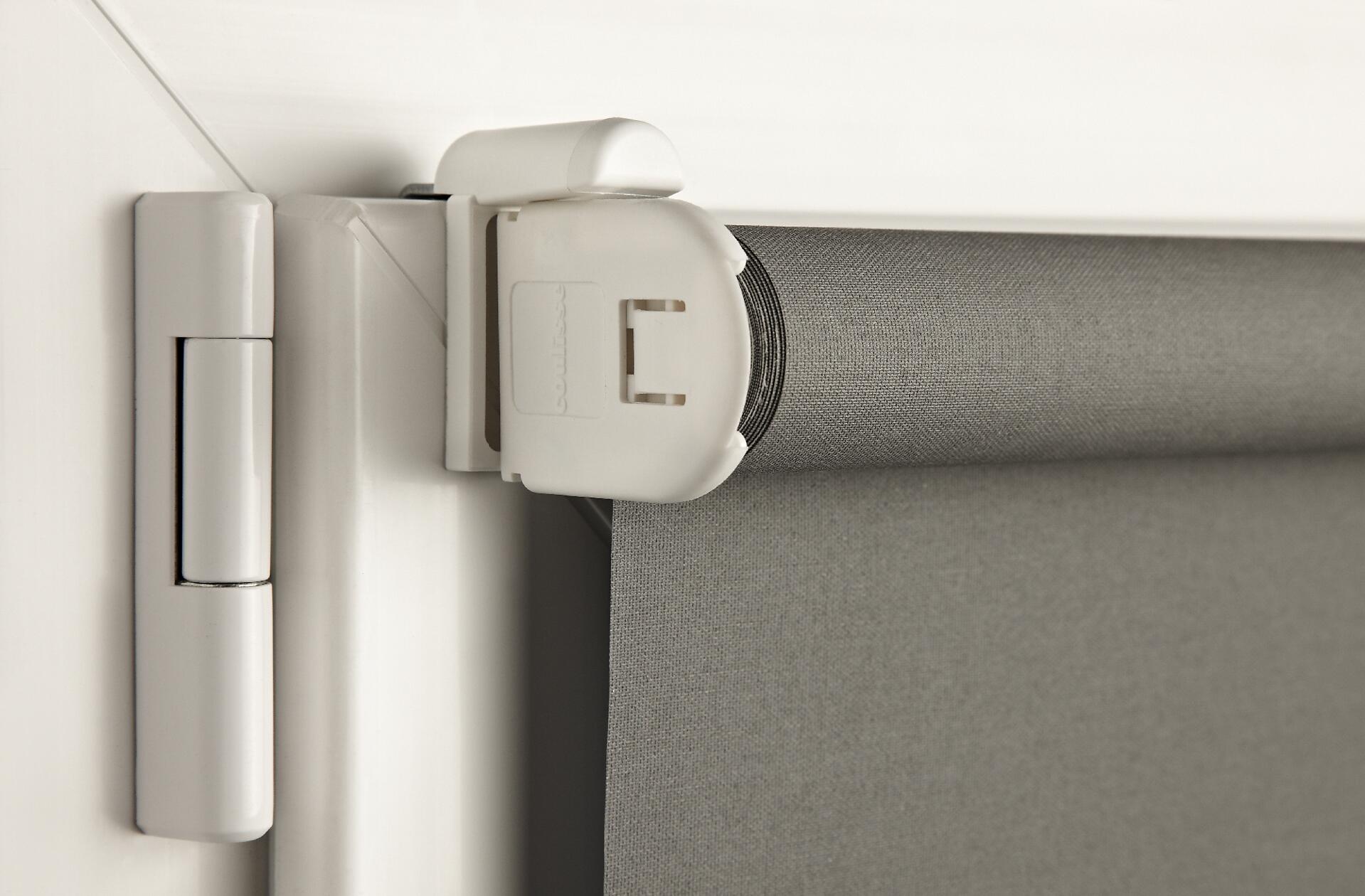 LICHTBLICK Klemmträger Universal für Rollos u. Jalousien weiß 2 Packstücke