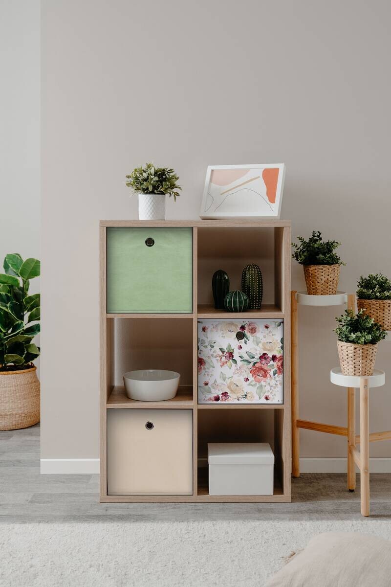 Raumteiler Max Eiche Sonoma Nachbildung B/H/T: ca. 73x107x33 cm