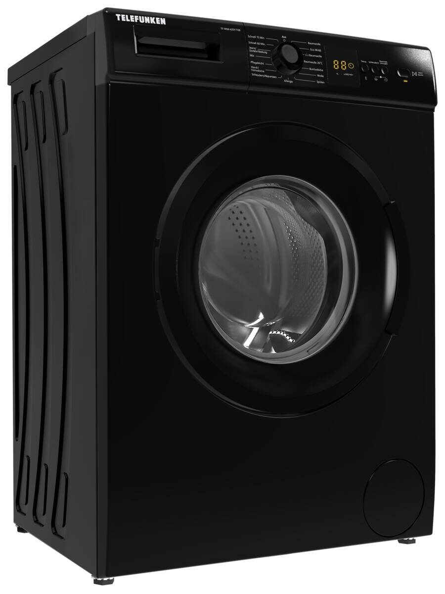 TELEFUNKEN Waschmaschine TF-WM-4201T0B schwarz B/H/T: ca. 60x85x50 cm ca. 5 kg