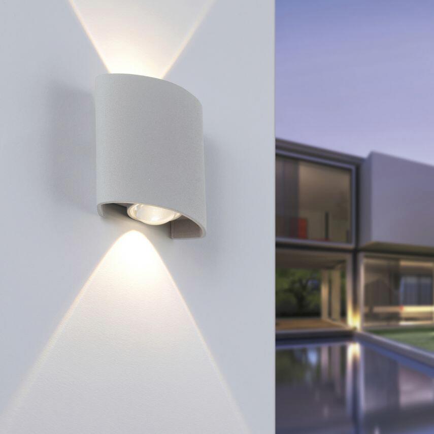 Außenleuchte  9486-21 B/H/L: ca. 3,2x8x7,6 cm