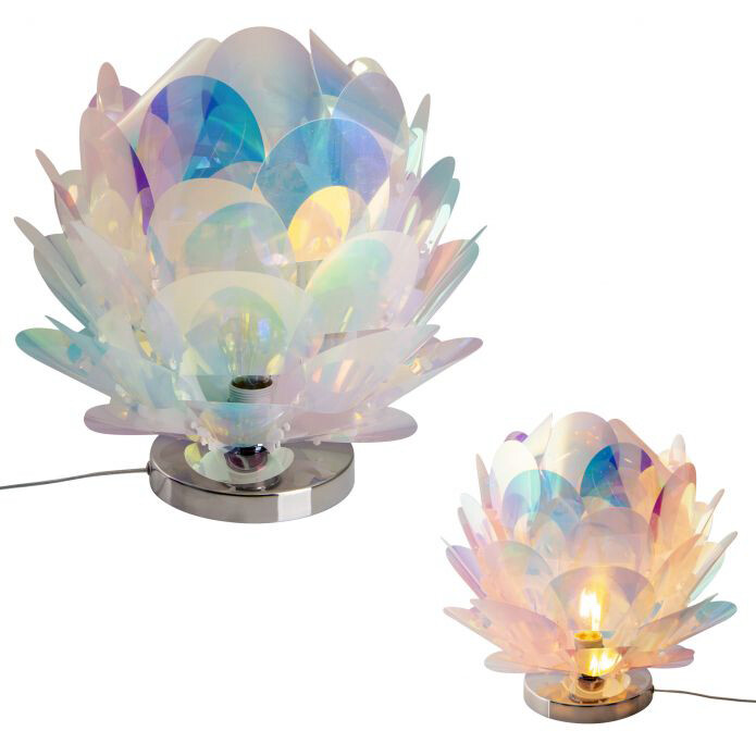 Näve Leuchten Tischleuchte NV3187030 bunt Kunststoff H/D: ca. 36x41 cm E27 1 Brennstellen