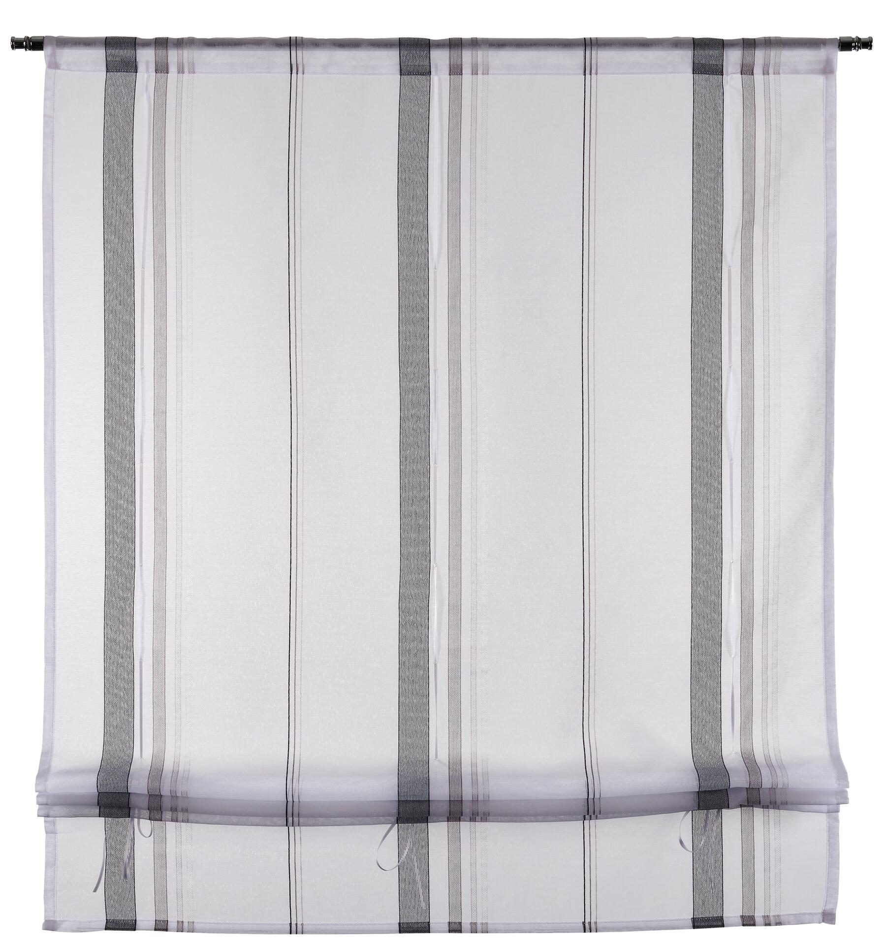 POCOline Bändchenrollo Lottie grau B/L: ca. 60x140 cm