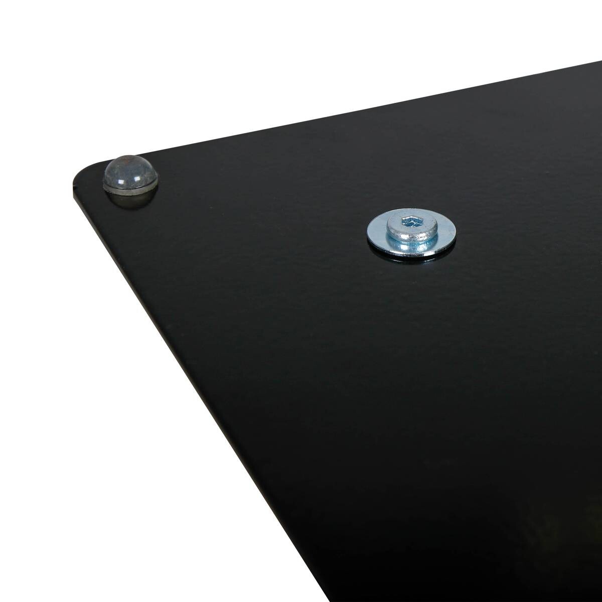 Axentia Handtuchständer schwarz Metall