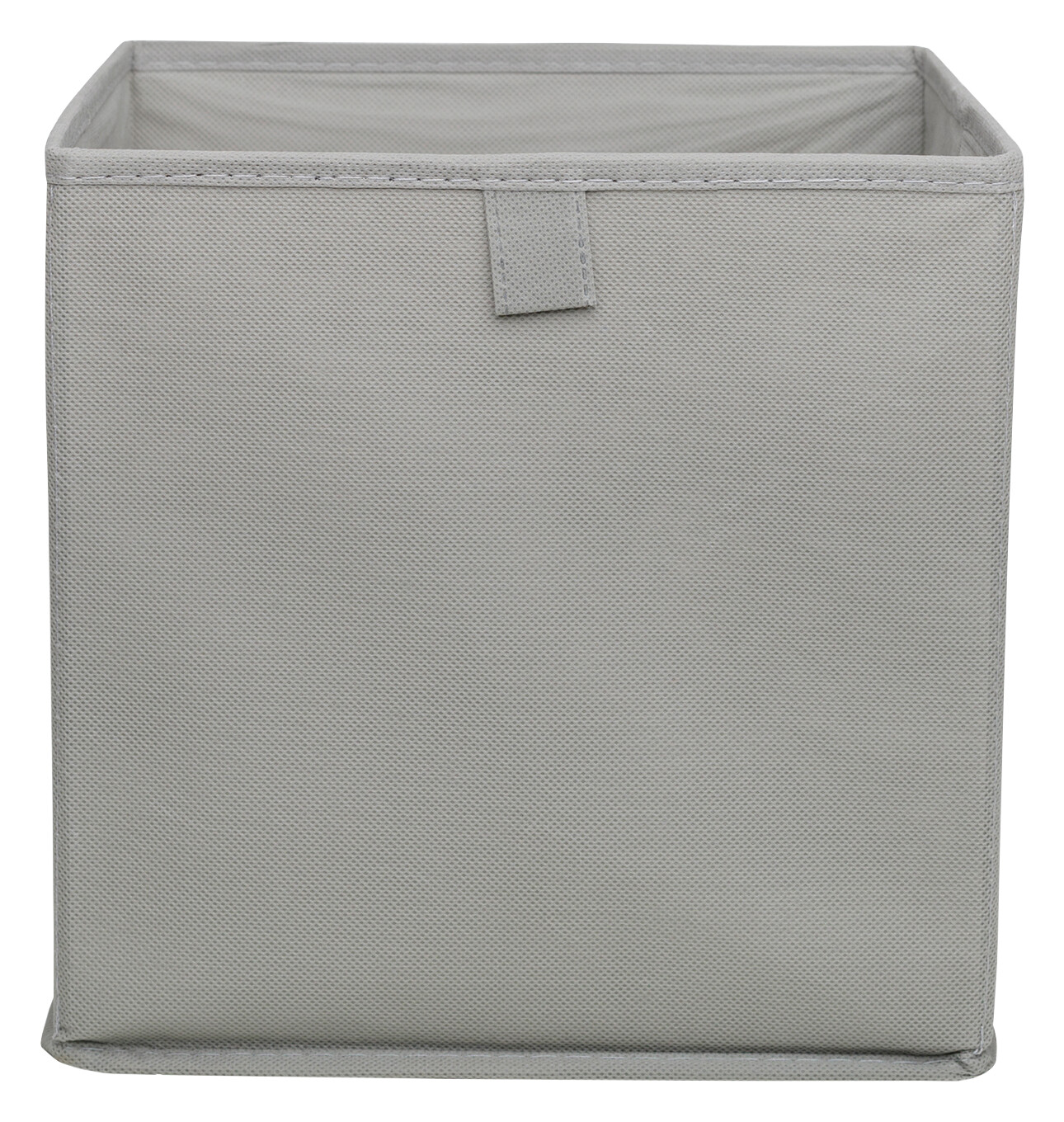 Stoffbox grau B/H/T: ca. 24x24x24 cm
