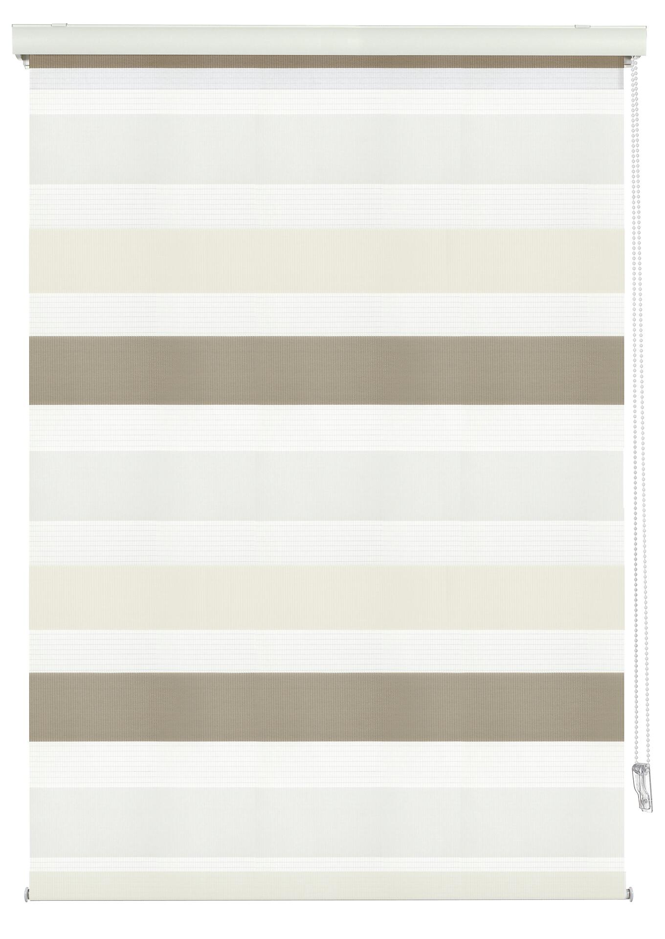 Boviva Doppelrollo mit Blende weiß B/L: ca. 70x160 cm