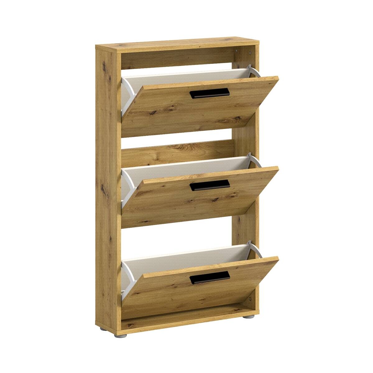 Schuhkipper SAM Eiche Nachbildung B/H/T: ca. 59x103x17 cm Schuhkipper SAM Eiche Nachbildung B/H/T: ca. 59x103x17 cm