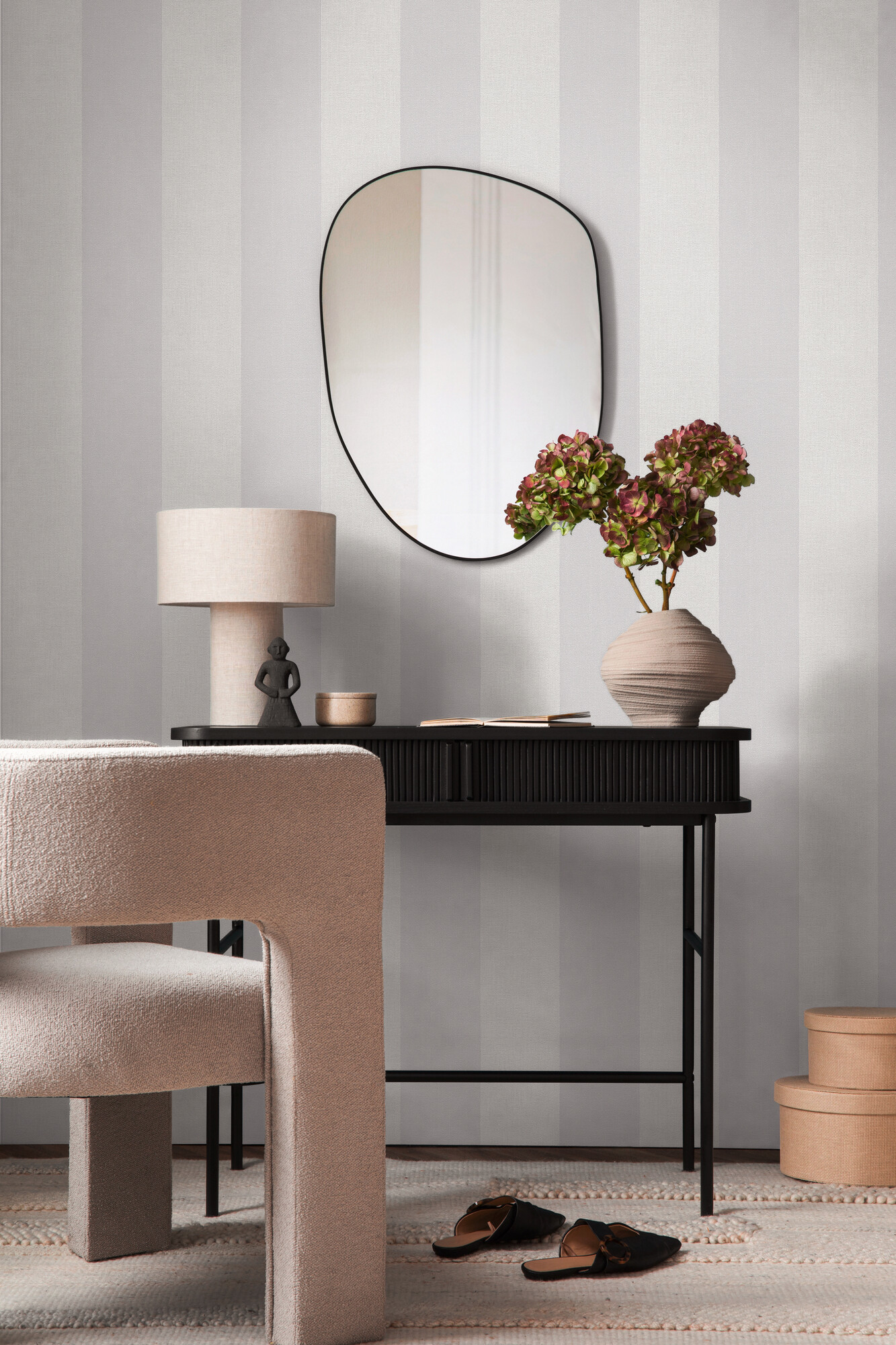 A.S.Creation Vliestapete weiß B/H/D: ca. 53x1005x9,8 cm