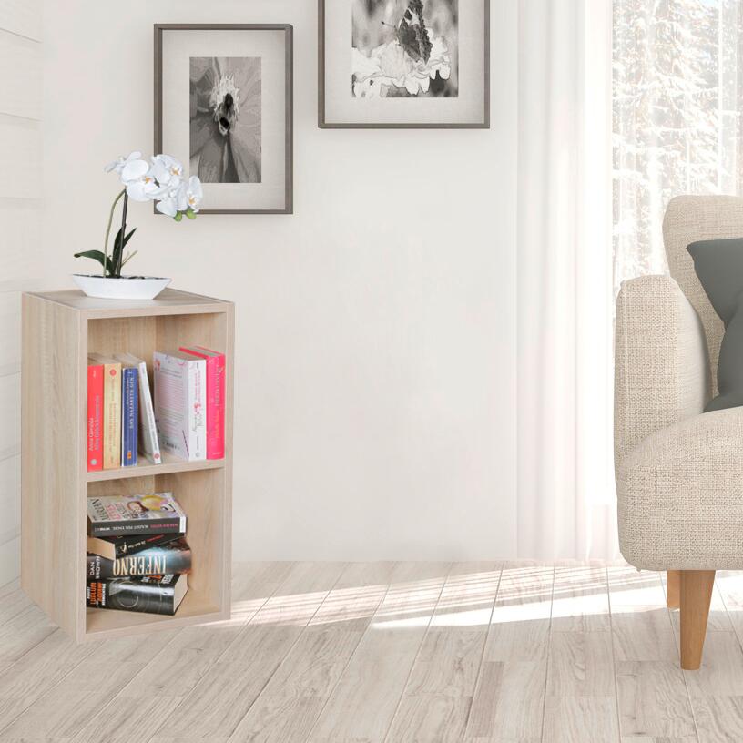 Standregal Eiche Sonoma Nachbildung B/H/T: ca. 30x60x30 cm