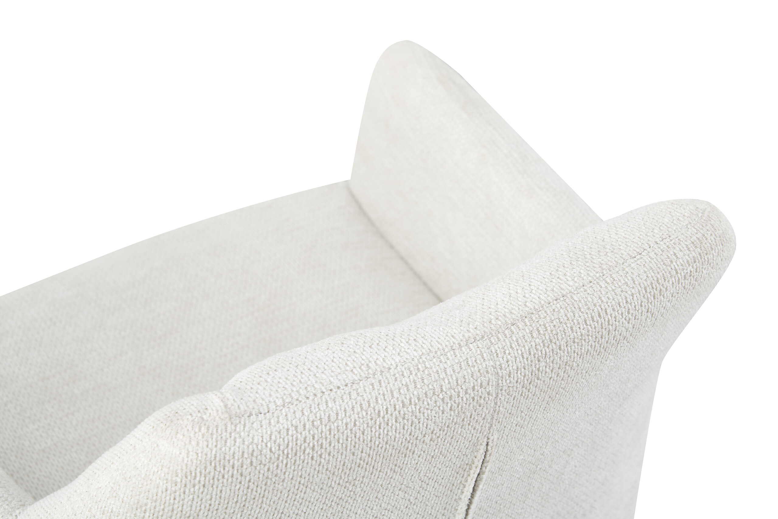 Stuhl BELLA, 2er Set creme Stoff B/H/T: ca. 55x82x62 cm