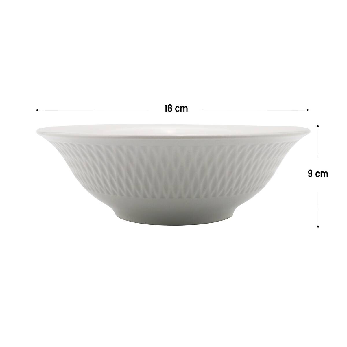 Teller weiß Porzellan D: ca. 18 cm