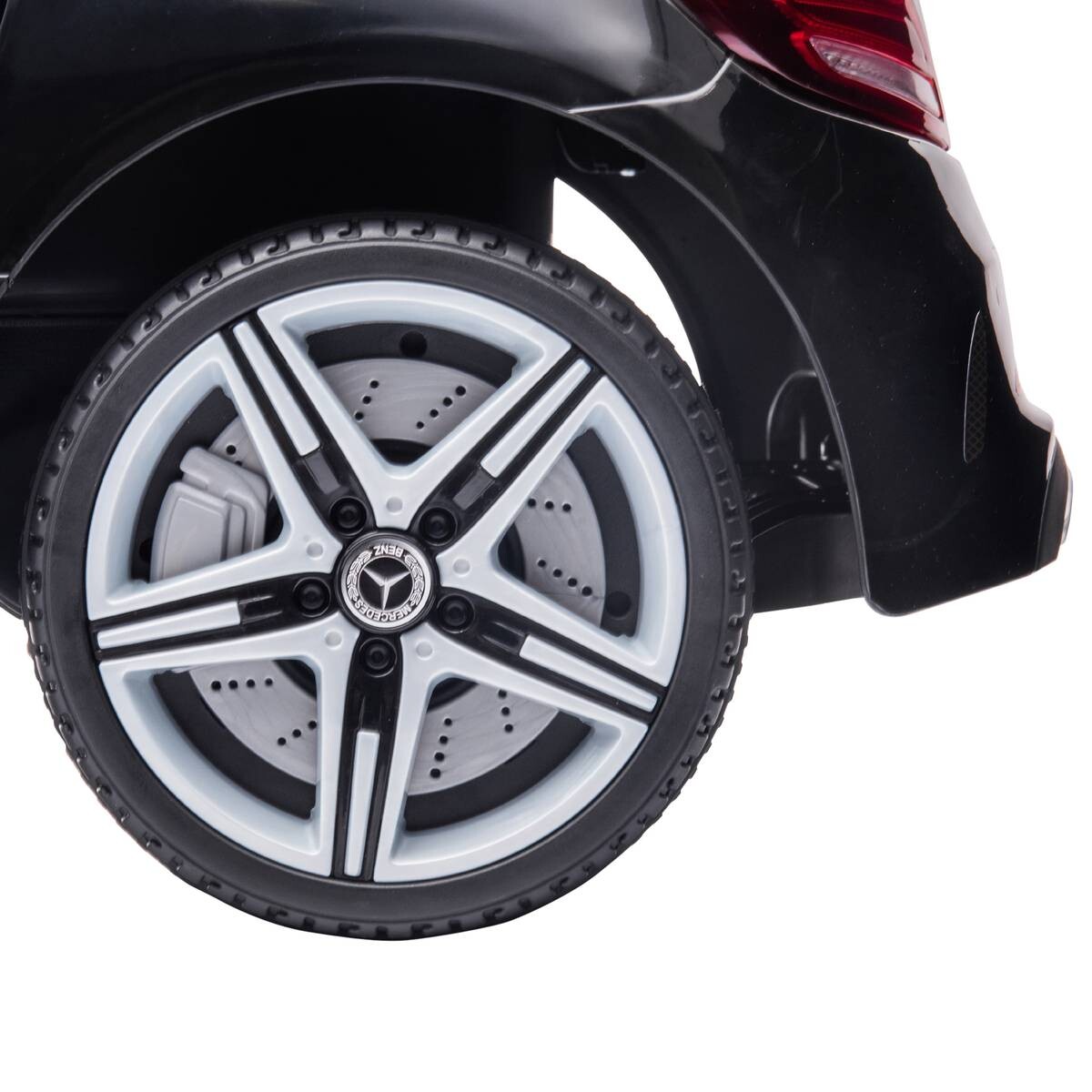 AIYAPLAY Kinder-Elektroauto schwarz B/H/L: ca. 62,5x44x107 cm