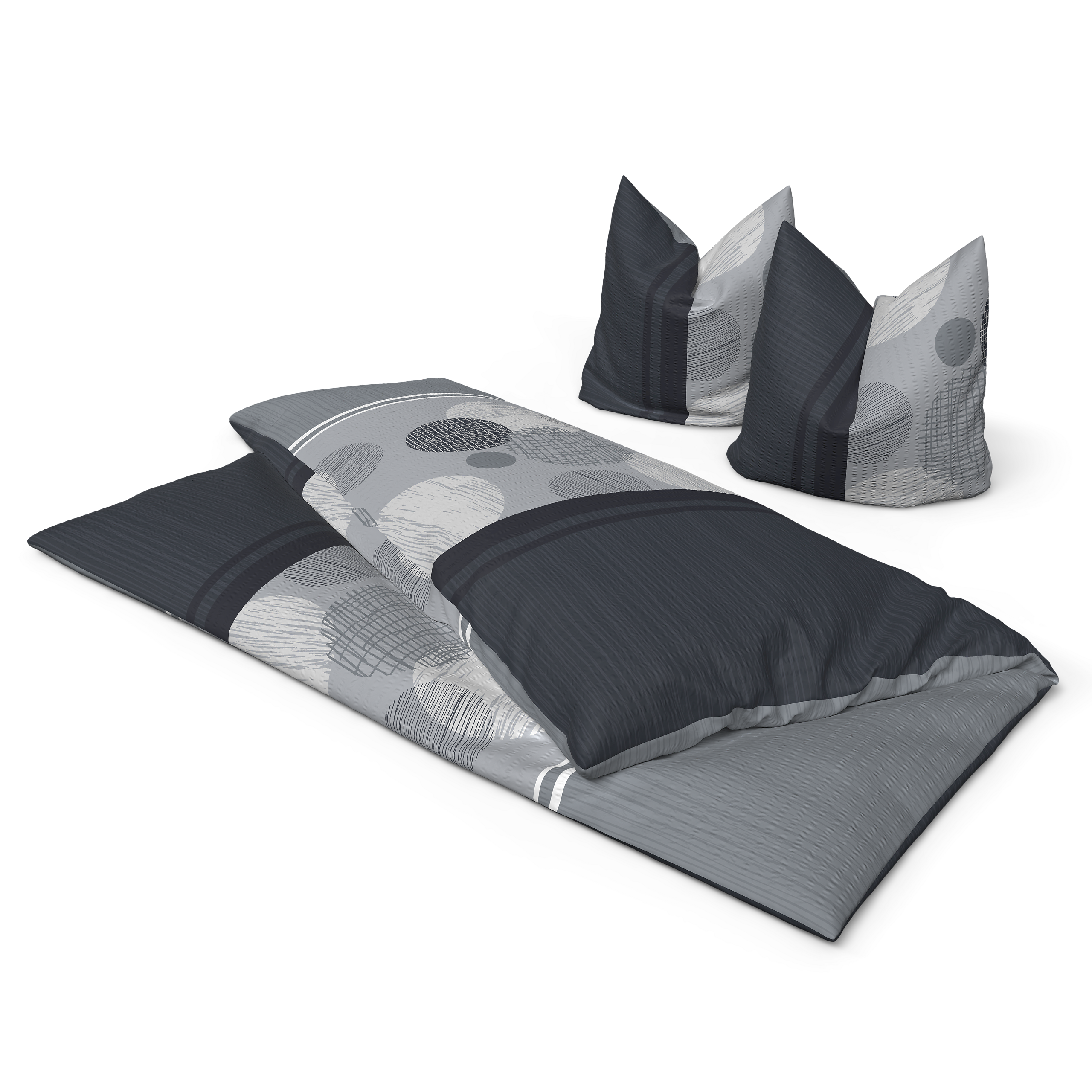 Microfaser Bettwäsche Seersucker