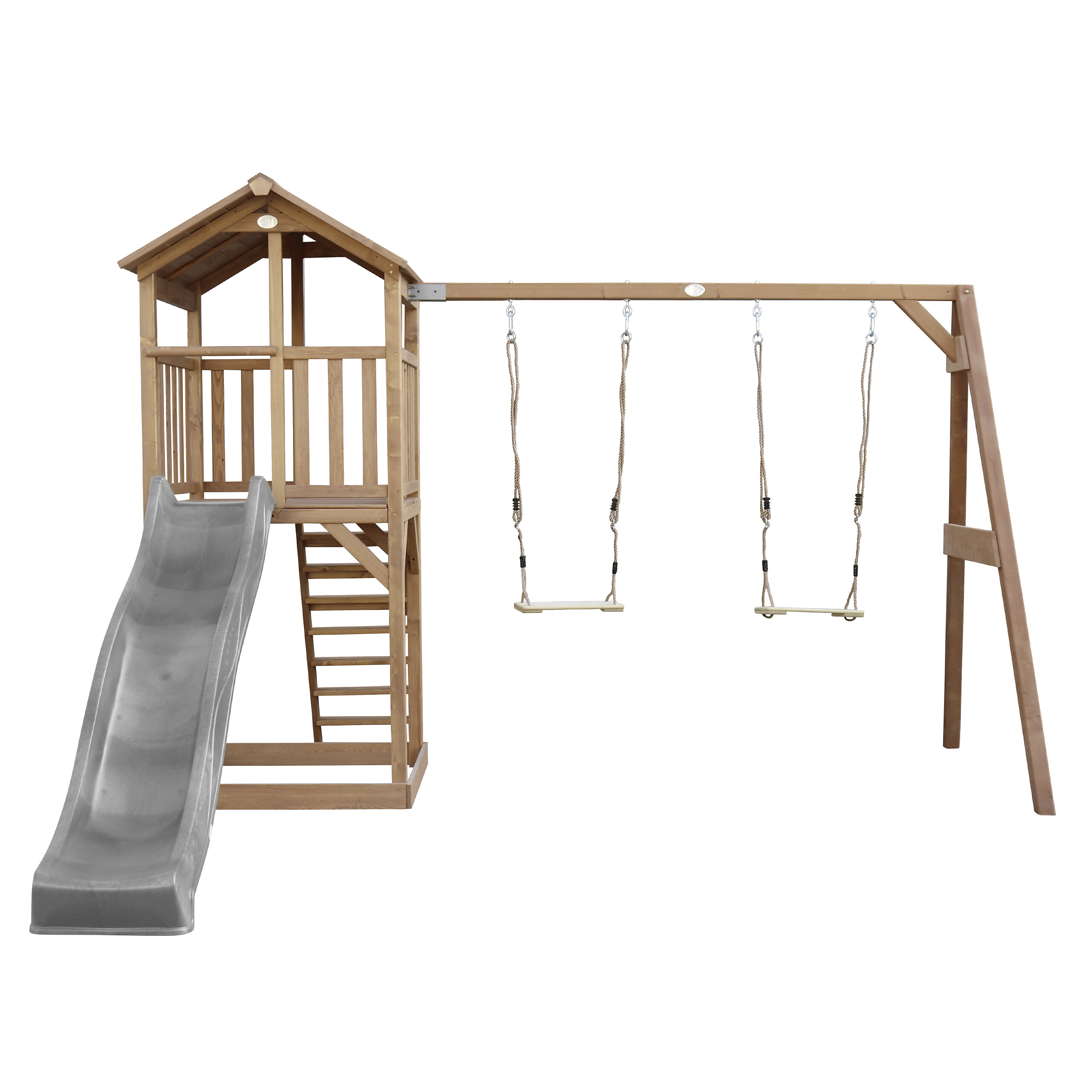 AXI Spielturm Beach Tower braun B/H/L: ca. 357x242x349 cm