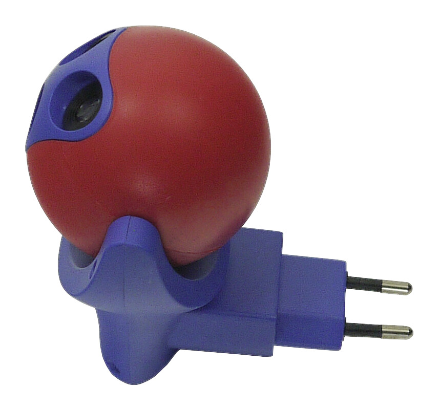 Niermann Stecker-Nachtlicht Paw Patrol dunkelblau rot Kunststoff