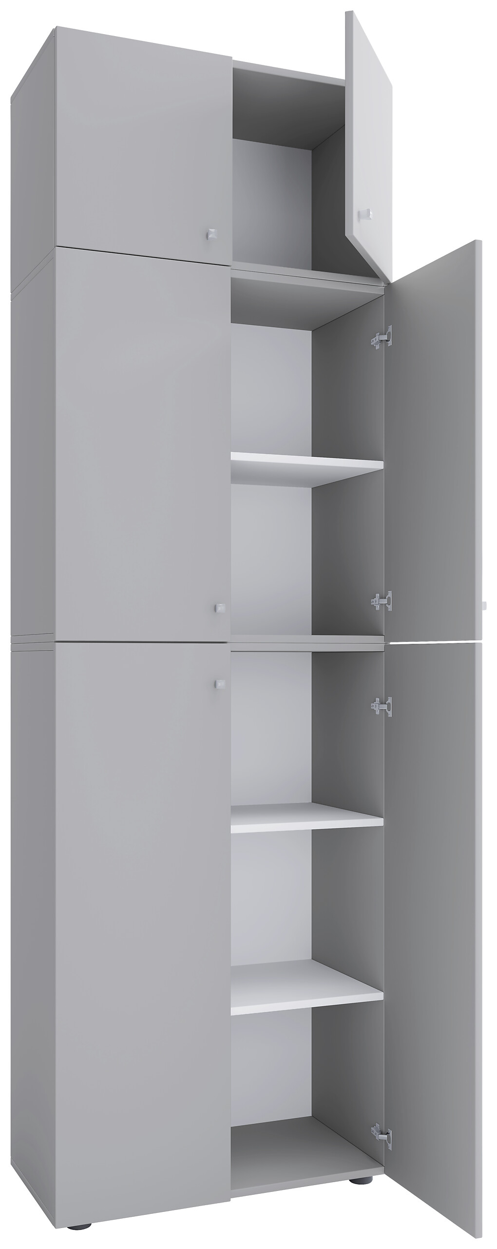 Büroschrank Lona grau B/H/T: ca. 70x223x39 cm