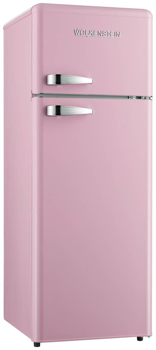 Wolkenstein Retro Kühl-/Gefrierkombination GK212.4RT SP pink B/H/T: ca. 54,5x145,6x62,6 cm