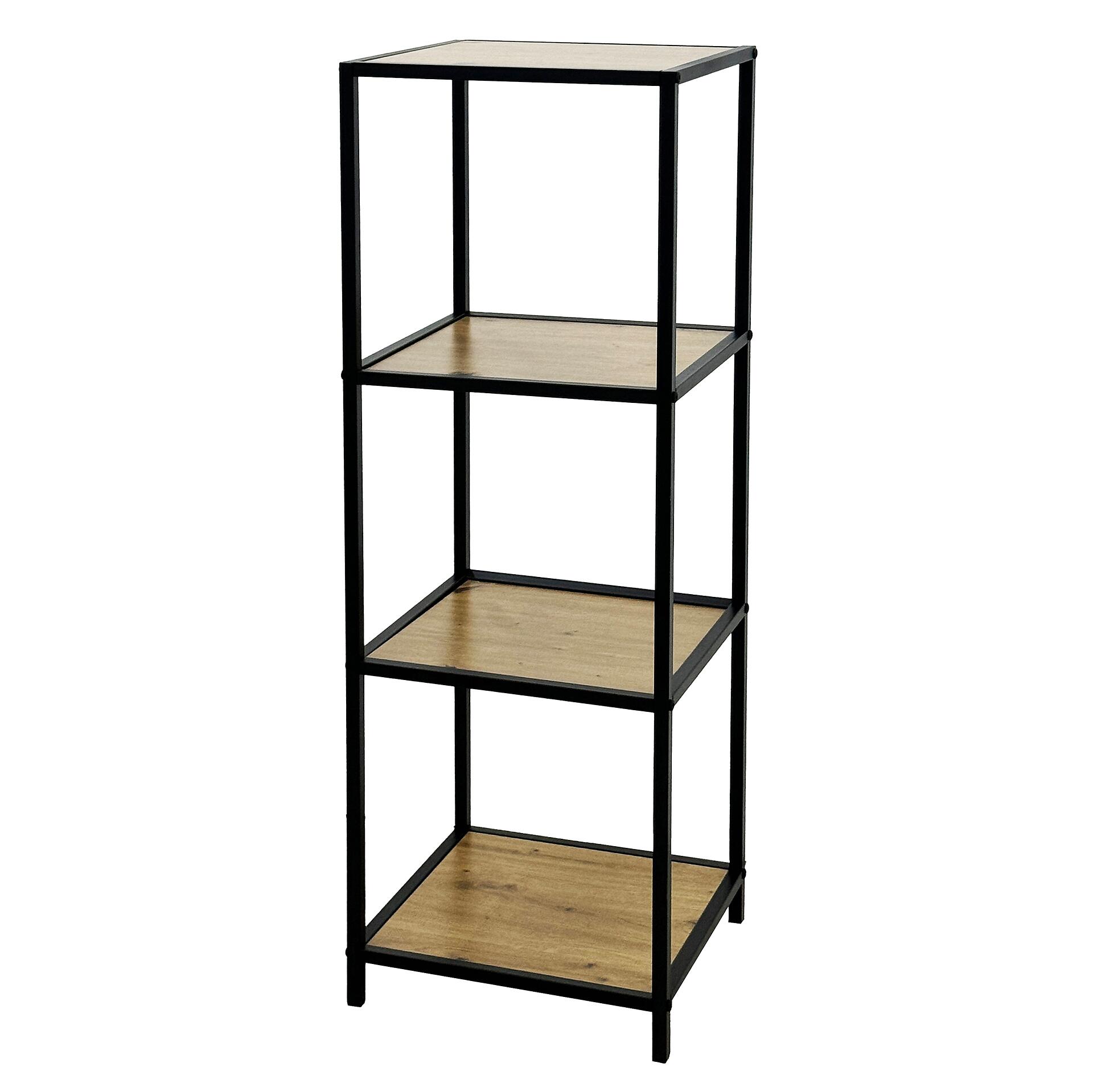 Standregal Sensation schwarz B/H/T: ca. 34x105x32 cm