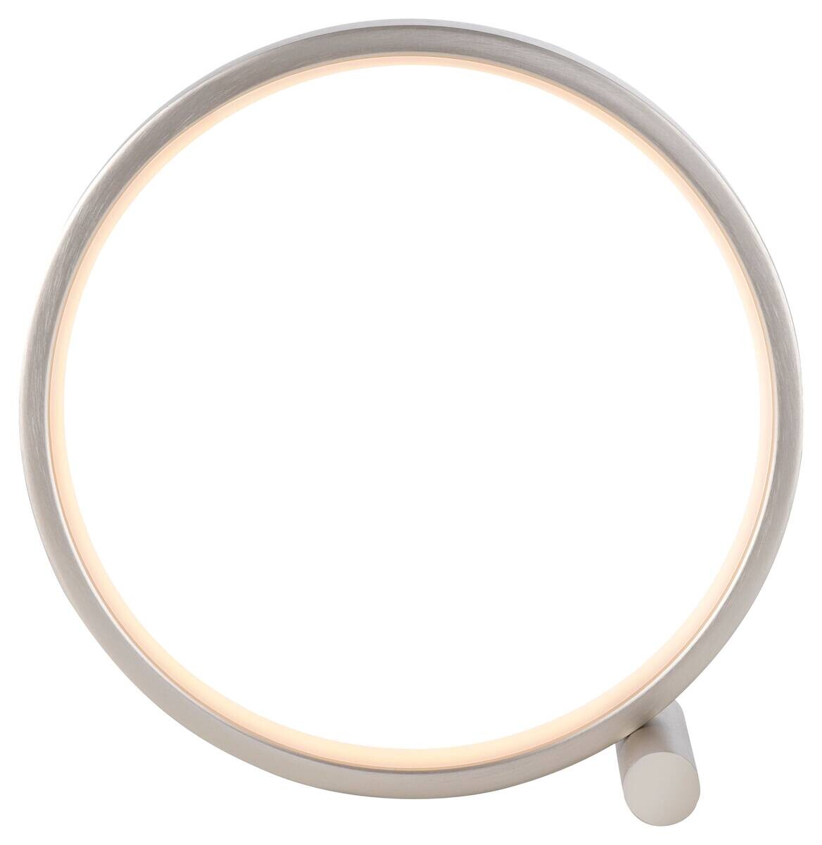 Just Light LED Tischleuchte Mini-Ritus silber Eisen 1 Brennstellen