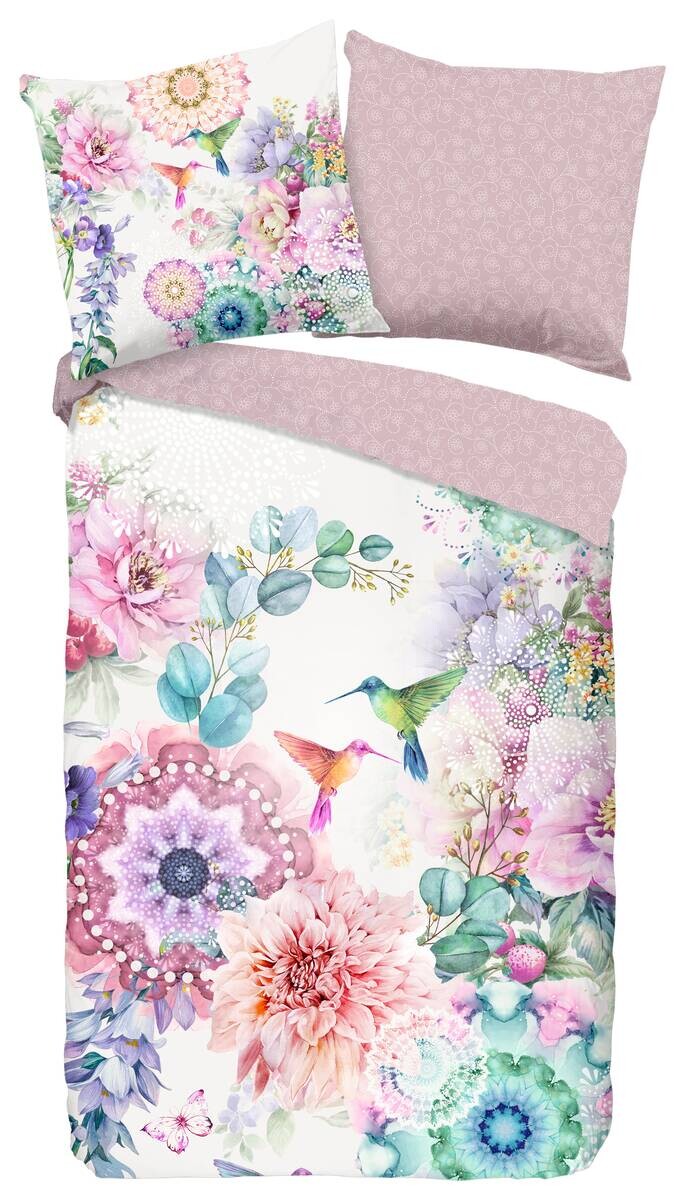 Baumwoll Bettwäsche Isaye Satin Multi Baumwolle B/L: ca. 200x200 cm