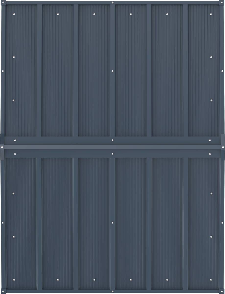 VCM Gerätehaus anthrazit B/H/L: ca. 163x182x112 cm