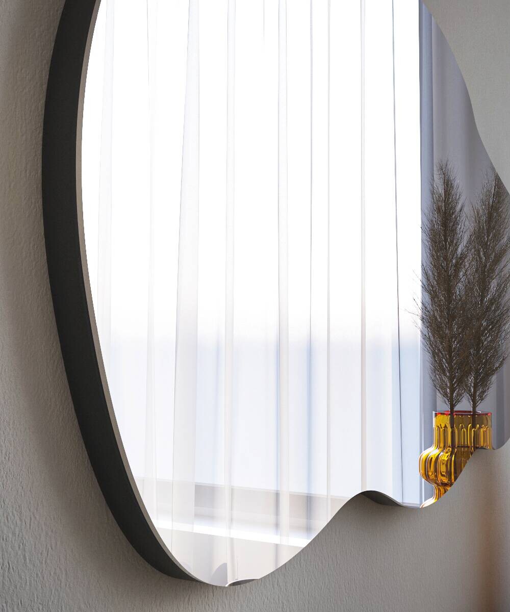 moebel17 Wandspiegel Baby B/H/T: ca. 40x72x3,5 cm