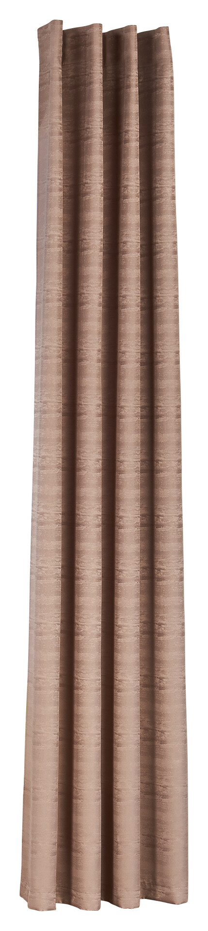 ACUS design collection Ösenvorhang Turin taupe B/L: ca. 140x245 cm
