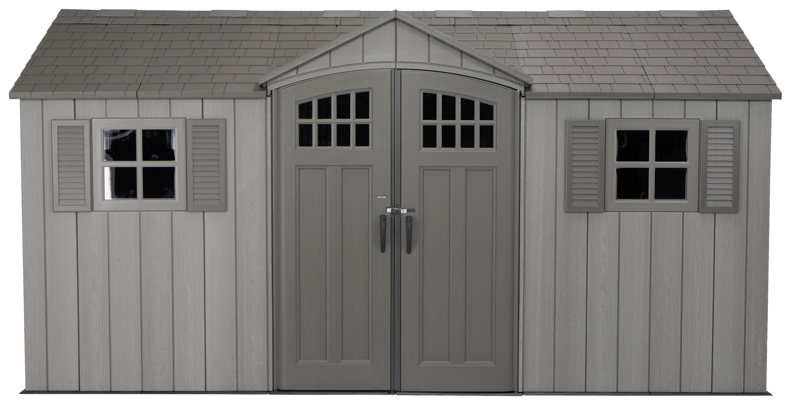 Lifetime Gartenhaus Galaxis dunkelgrau B/H/L: ca. 457x244x244 cm