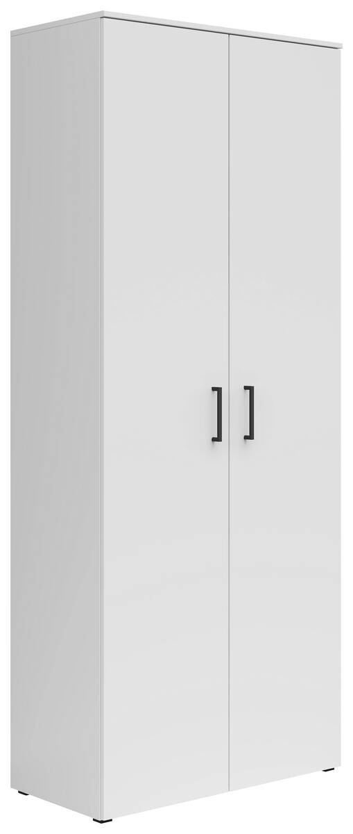 Schrank Multi-Stauraum Typ 37 weiß B/H/T: ca. 80x195x40 cm