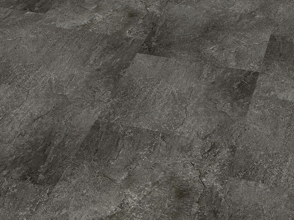 Vinylfliese Dark Slate, ca. 1,045 m² im Paket B/L: ca. 45,72x45,72 cm