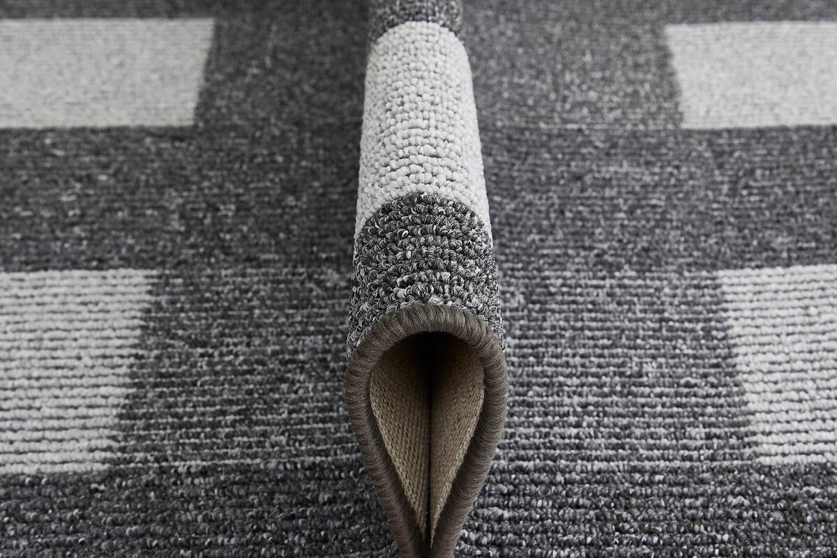 Andiamo Teppich Avallon anthrazit B/L: ca. 67x120 cm