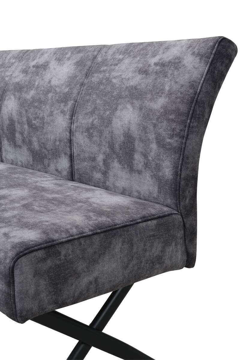 Bank Porto I anthrazit B/H/T: ca. 140x89x64 cm