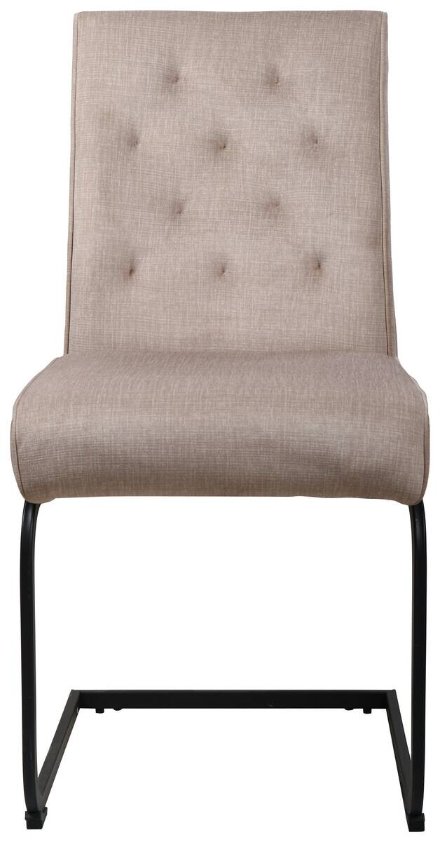 Schwingstuhl Canberra Cappuccino Samtoptik B/H/T: ca. 63x92x49 cm