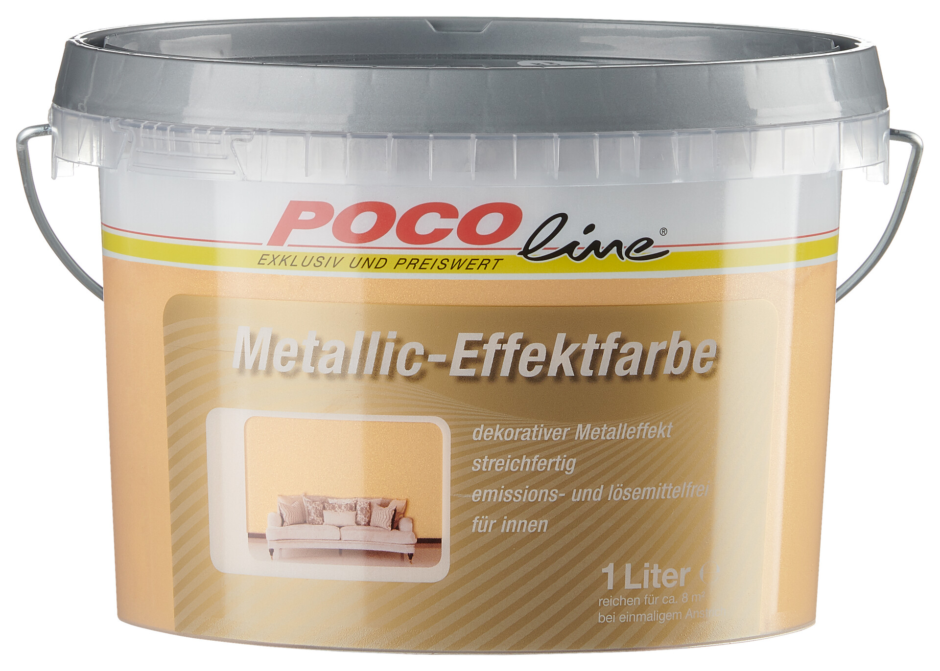 POCOline Effekt-Farbe gold ca. 1 l
